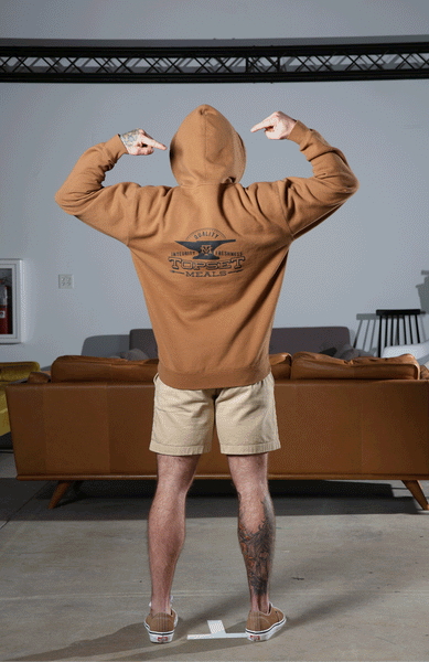 saddle heavyweight hoodie